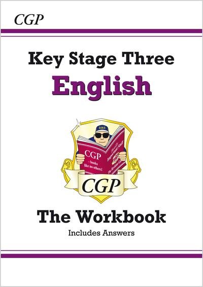 Cover for CGP Books · New KS3 English Workbook (with answers) - CGP KS3 Workbooks (Paperback Bog) [Revised edition] (2023)