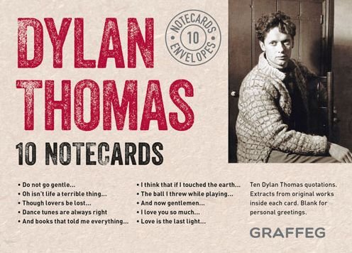 Dylan Thomas Notecards - Graffeg - Books - Graffeg Limited - 9781909823587 - November 6, 2014