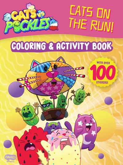 Cover for Curiosity Books · Cats on the Run! — Coloring &amp; Activity Book (Paperback Book) (2023)