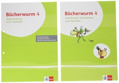 Cover for Klett Ernst /Schulbuch · Bücherwurm Sachunterricht 4. Handreichungen für den Unterricht mit Kopiervorlagen Klasse 4. Ausgabe für Mecklenburg-Vorpommern, Sachsen, Sachsen-Anhalt, Thürigen (Paperback Book) (2022)