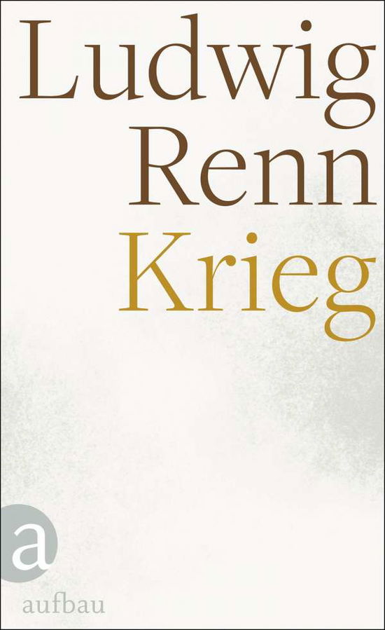 Krieg - Renn - Books -  - 9783351035587 - 