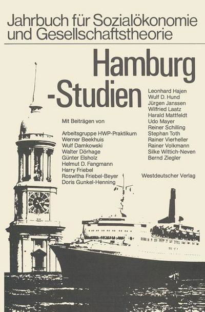 Cover for Arbeitsgruppe Hwp-Praktikum · Hamburg-Studien - Jahrbuch Fur Sozialoekonomie Und Gesellschaftstheorie (Pocketbok) [1983 edition] (1983)
