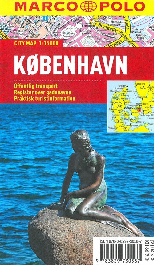 Cover for Mair-Dumont · Marco Polo: København City Map (Book) (2023)
