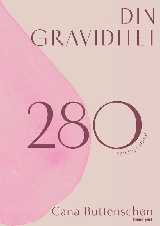 Cover for Cana Buttenschøn · Din graviditet (Bound Book) [1º edição] (2022)