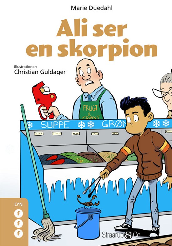 Cover for Marie Duedahl · Lyn: Ali ser en skorpion (Hardcover Book) [1st edition] (2022)