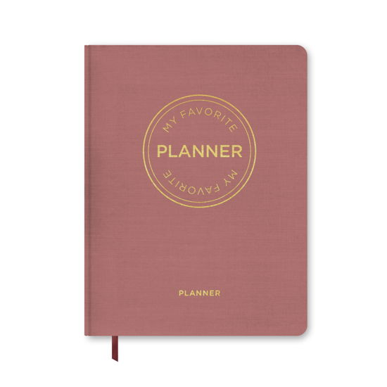 MY FAVORITE PLANNER by ARONSEN: MY FAVORITE PLANNER Dateret 23 / Vintage Rosa - Forlaget Aronsen - Kirjat - Aronsen - 9788794008587 - keskiviikko 12. lokakuuta 2022