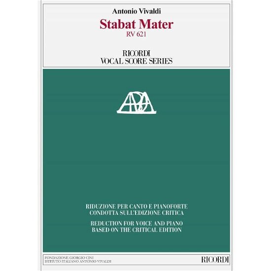 Cover for Antonio Vivaldi · Stabat Mater RV 621 (Taschenbuch) (2019)