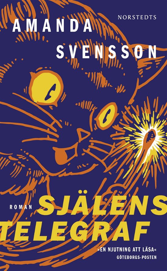 Cover for Amanda Svensson · Själens telegraf (Paperback Book) (2024)