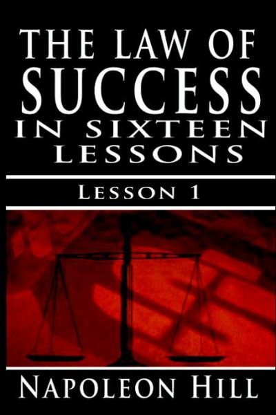 Cover for Napoleon Hill · The Law of Success, Volume I: The Principles of Self-Mastery (Law of Success, Vol 1) (Paperback Book) (2006)