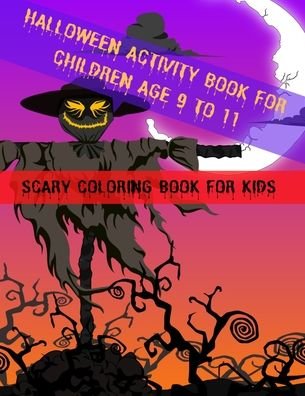 Cover for MC Ross · Halloween Activity Book for Children Age 9 to 11 (Pocketbok) (2020)