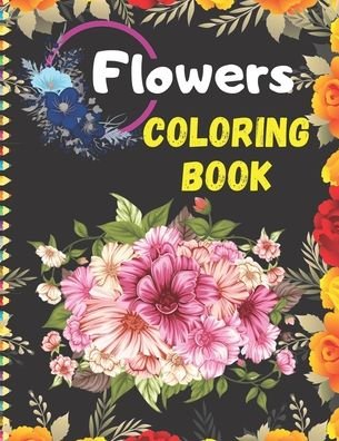 Cover for Fba Press House · Flowers coloring book (Pocketbok) (2020)