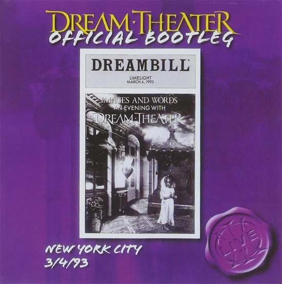 Cover for Dream Theater · New York City 3/4/93 (CD) (2012)