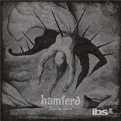 Cover for Hamferd · Tamsins Likam (Light Gray / Black Marbled Vinyl)  by Hamferd (VINYL) (2018)