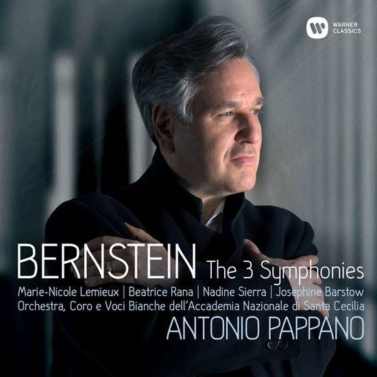 Beatrice Rana / Nadine Sierra / Marie-nicole Lemieux / Orchestra Dellaccademia Nazionale Di Santa Cecilia / Antonio Pappano · Bernstein: Symphonies Nos. 1 - 3. Prelude. Fugue & Riffs (Casebound Deluxe) (CD) (2018)