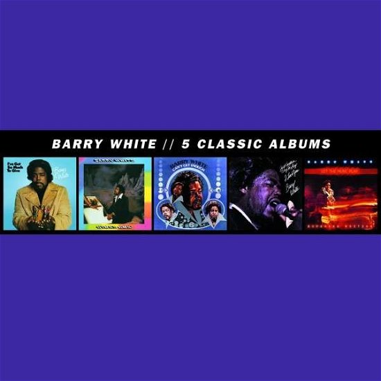 Cover for Barry White · 5 Classic Albums (CD) [Box set] (2014)