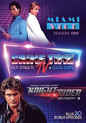 Cover for Crime Time Tv: Miami Vice &amp; Knight Rider DVD (DVD) (2018)