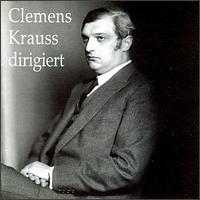 Cover for Krauss,clemens/wp · * Clemens Krauss dirigiert (CD) (1997)