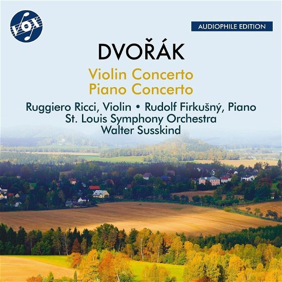 Antonin Dvorak: Violin Concerto In A Minor, Op. 53; Piano Concerto In G Minor, Op. 33 - Ruggiero Ricci - Música - VOX - 0747313303588 - 2 de fevereiro de 2024