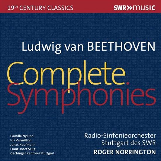 Cover for Beethoven Ludwig Van · Complete Symphonies (CD) (2020)