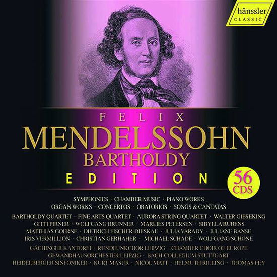 Felix Mendelssohn-bartholdy - F. Mendelssohn-Bartholdy - Music - HANSSLER - 0881488190588 - November 6, 2019