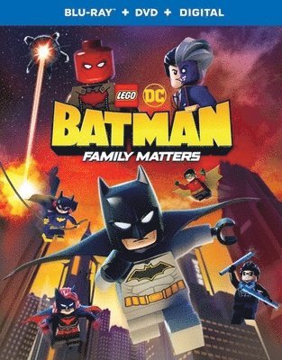 Cover for Lego Dc: Batman: Family Matters (Blu-ray) (2019)