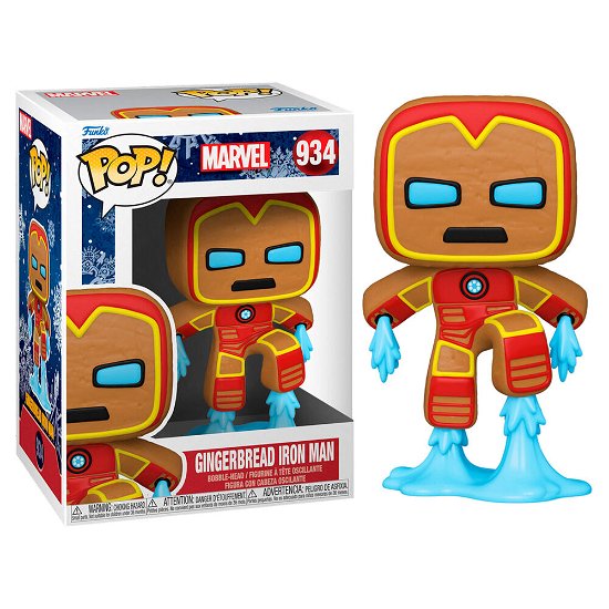 Cover for Funko  Marvel Marvel Holiday Gingerbread Iron Man POP Vinyl Figures (MERCH) (2021)