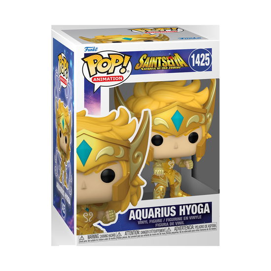 Funko Pop Anime Saint Seiya Gold Aquarius Hyoga - Pop Anime Saint Seiya - Merchandise - Funko - 0889698720588 - September 7, 2023