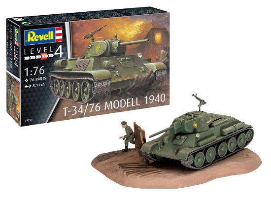 Cover for Revell · T-34/76 Modell 1940 ( 03294 ) (Leketøy)