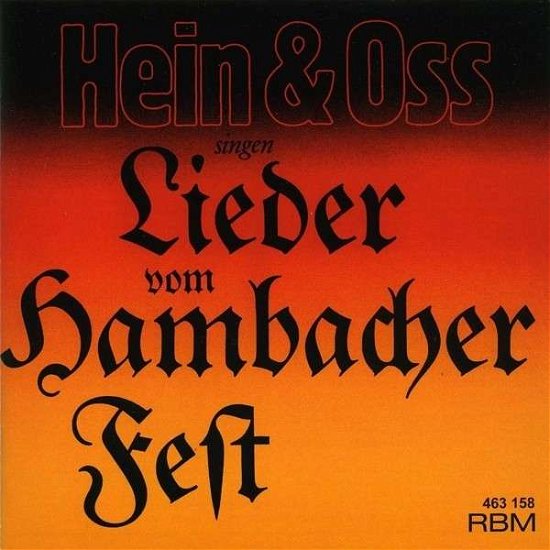Cover for Hein &amp; Oss · Hein &amp; Oss Singen Lieder Vom Hambacher Fest (CD) (2014)