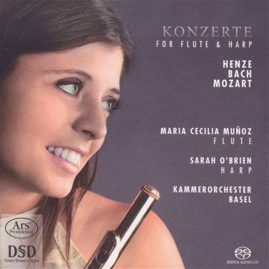 Cover for H.W. Henze · Concerts for Flute &amp; Harp (CD) (2014)