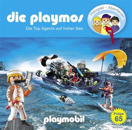 Cover for Die Playmos · Die Playmos-(65)die Top Agents Auf Hoher See (CD) (2019)