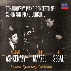Cover for Vladimir Ashkenazy  · Tchaikovsky &amp; Schumann: Piano Concertos (CD)