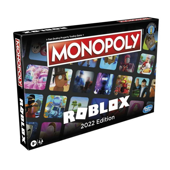 Cover for Monopoly · Monopoly: Roblox (F1325UE8) (Toys)