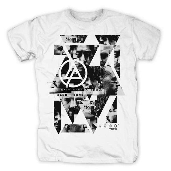 Cover for Linkin Park · Angles White (T-shirt) [size M] (2011)