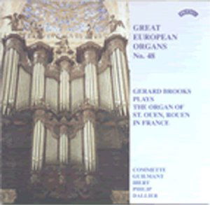 Cover for Gerard Brooks · Great European Organs No. 48: St. Ouen. Rouen (CD) (2018)