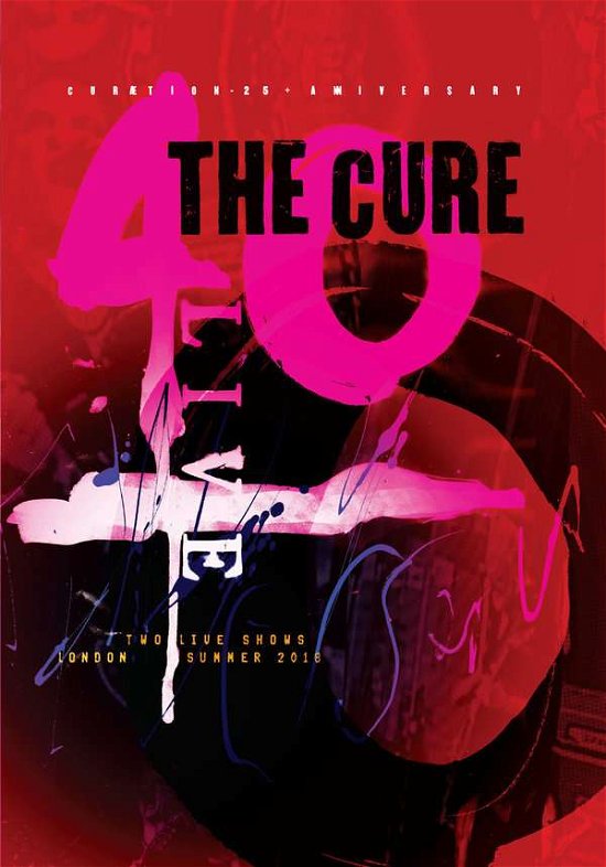 Cover for The Cure · 40 Live - Curaetion-25 (DVD) [Limited edition] (2019)