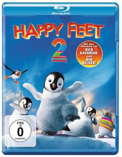 Cover for Elijah Wood,robin Williams,hank Azaria · Happy Feet 2 (Blu-ray) (2012)