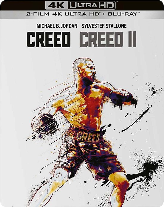 Cover for Creed 12 Uhdstlbk · Creed / Creed II Limited Edition (4K Ultra HD) [Steelbook edition] (2022)