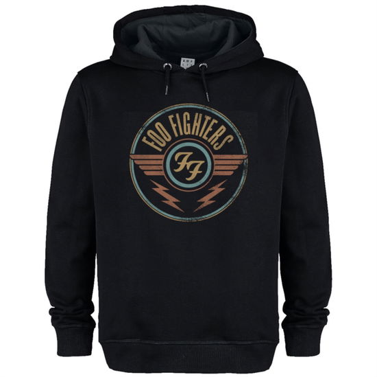 Cover for Foo Fighters · Foo Fighters Air Amplified Vintage Black Small Hoodie Sweatshirt (T-shirt) (2024)