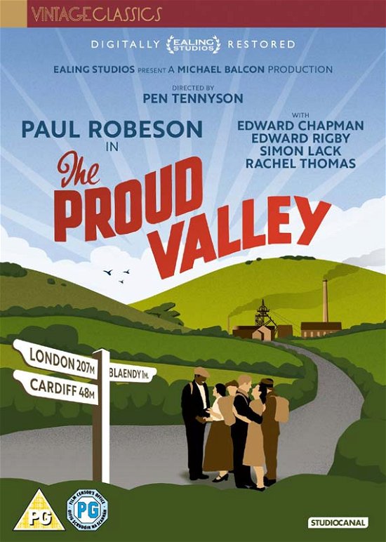 The Proud Valley - Proud Valley  the - Filmes - Studio Canal (Optimum) - 5055201836588 - 27 de março de 2017