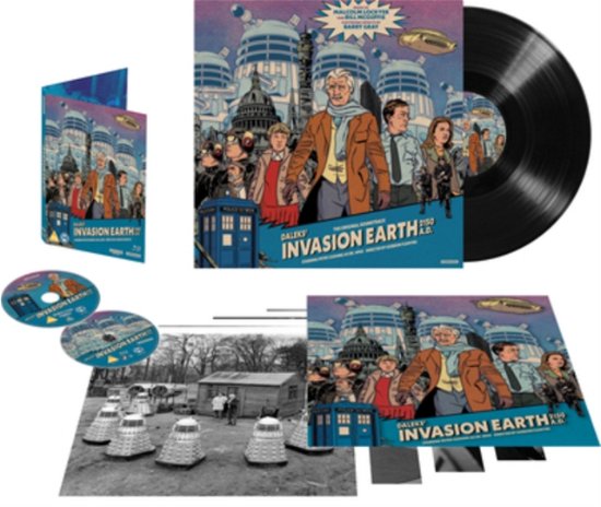 Cover for Daleks Invasion Earth: 2150 A.d. · Daleks Invasion Earth - 2150 AD Vinyl Collectors Set (4K Ultra HD) (2022)