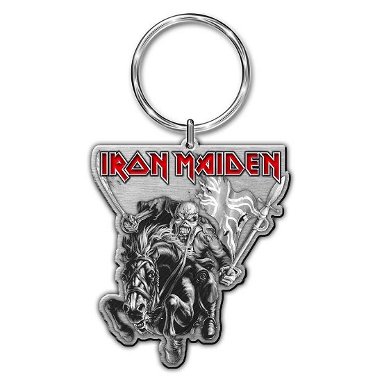 Cover for Iron Maiden · Iron Maiden Keychain: Maiden England (Enamel In-Fill) (MERCH) [Metallic edition] (2019)