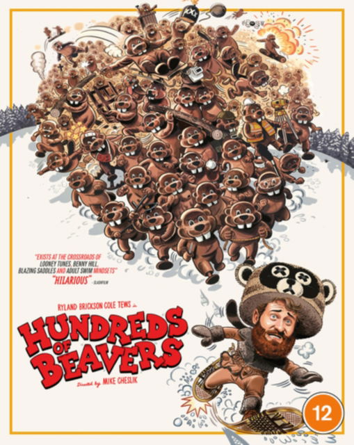 Hundreds Of Beavers - Hundreds of Beavers BD - Movies - Lightbulb Film Distribution - 5060674870588 - August 5, 2024