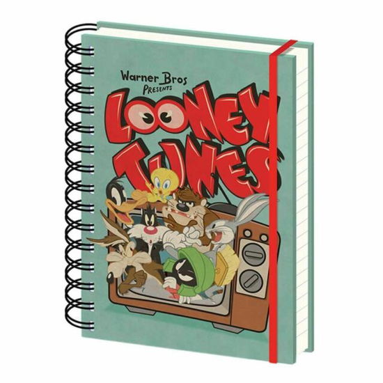 Looney Tunes A5 Wiro Notebook - Looney Tunes - Bøger - LOONEY TUNES - 5060718149588 - 25. august 2022