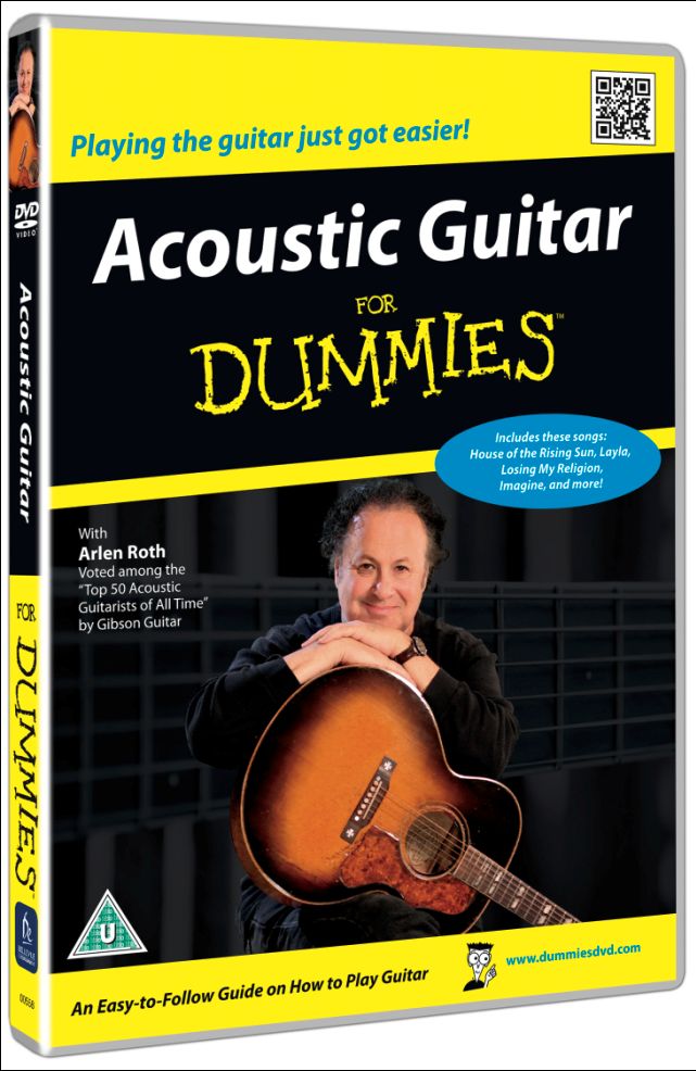 learning guitar for dummies dvd