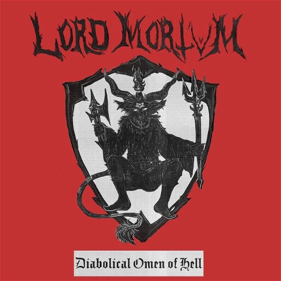 Cover for Lord Mortvm · Diabolical Omen Of Hell (LP) (2021)