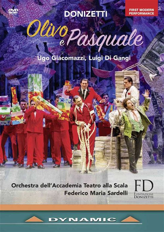 Cover for G. Donizetti · Donizettiolivo E Pasquale (DVD) (2017)
