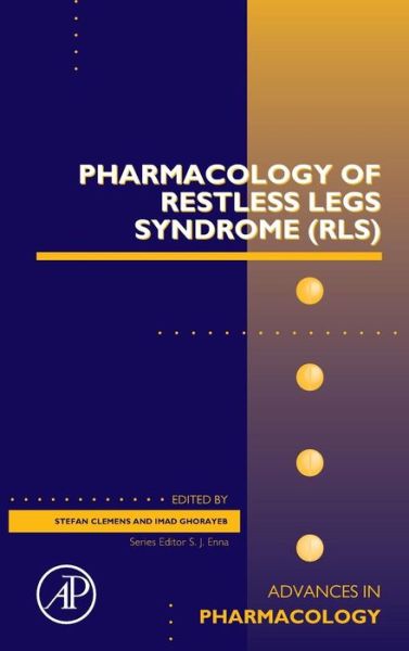 Pharmacology of Restless Legs Syndrome (RLS) - Clemens - Kirjat - Elsevier Science Publishing Co Inc - 9780128167588 - keskiviikko 19. kesäkuuta 2019