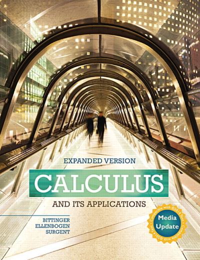 Cover for Bittinger · Calculus and Its Applications (Book) (2015)