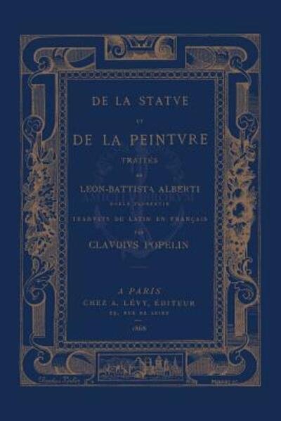 Cover for Leon Battista Alberti · De la Statue et de la Peinture (Taschenbuch) (2018)